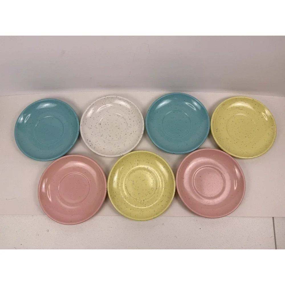 Vintage Imperial Ware Melmac Melamine 31 piece lot MCM Speckled